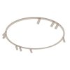Nowoczesna lampa sufitowa beżowy minimalistyczny plafon FOURTY ROUND IX BEIGE 11954 Nowodvorski Lighting 